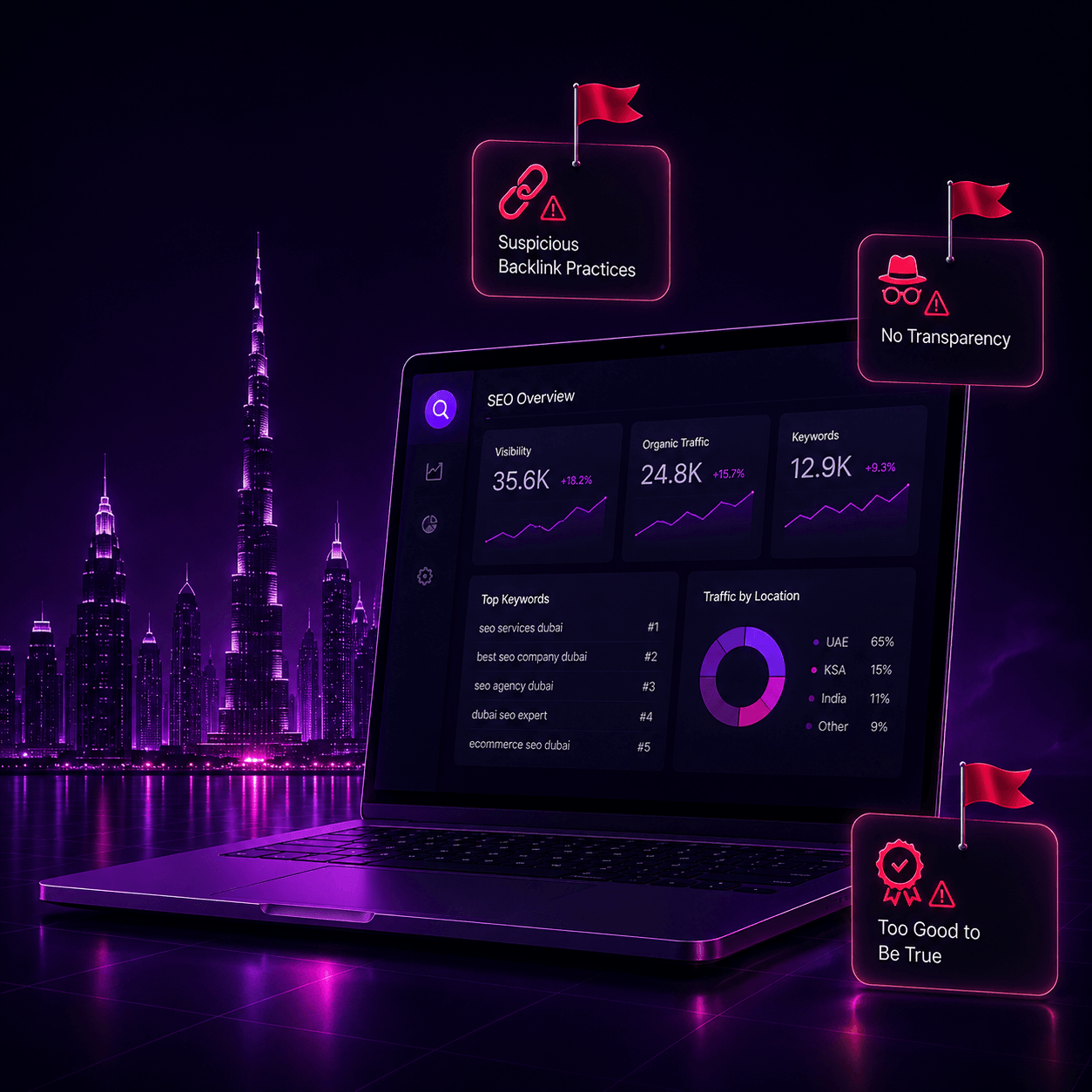What Red Flags to Avoid When Hiring a Dubai SEO Company?