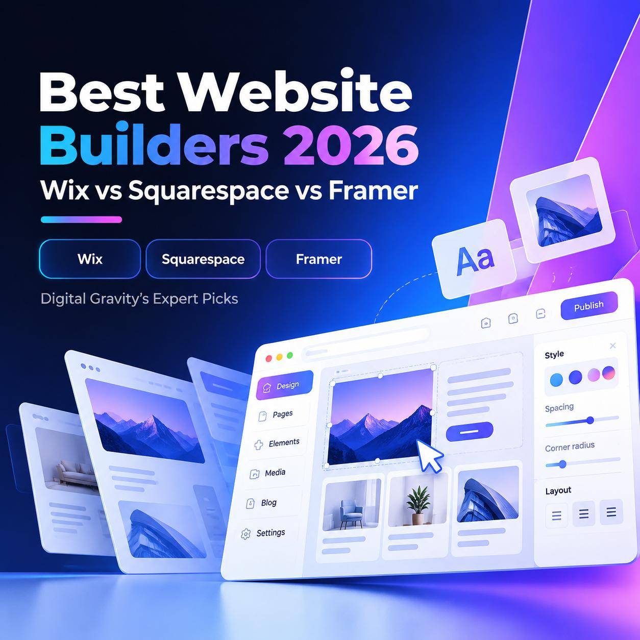 Best Website Builders 2026: Wix vs Squarespace vs Framer